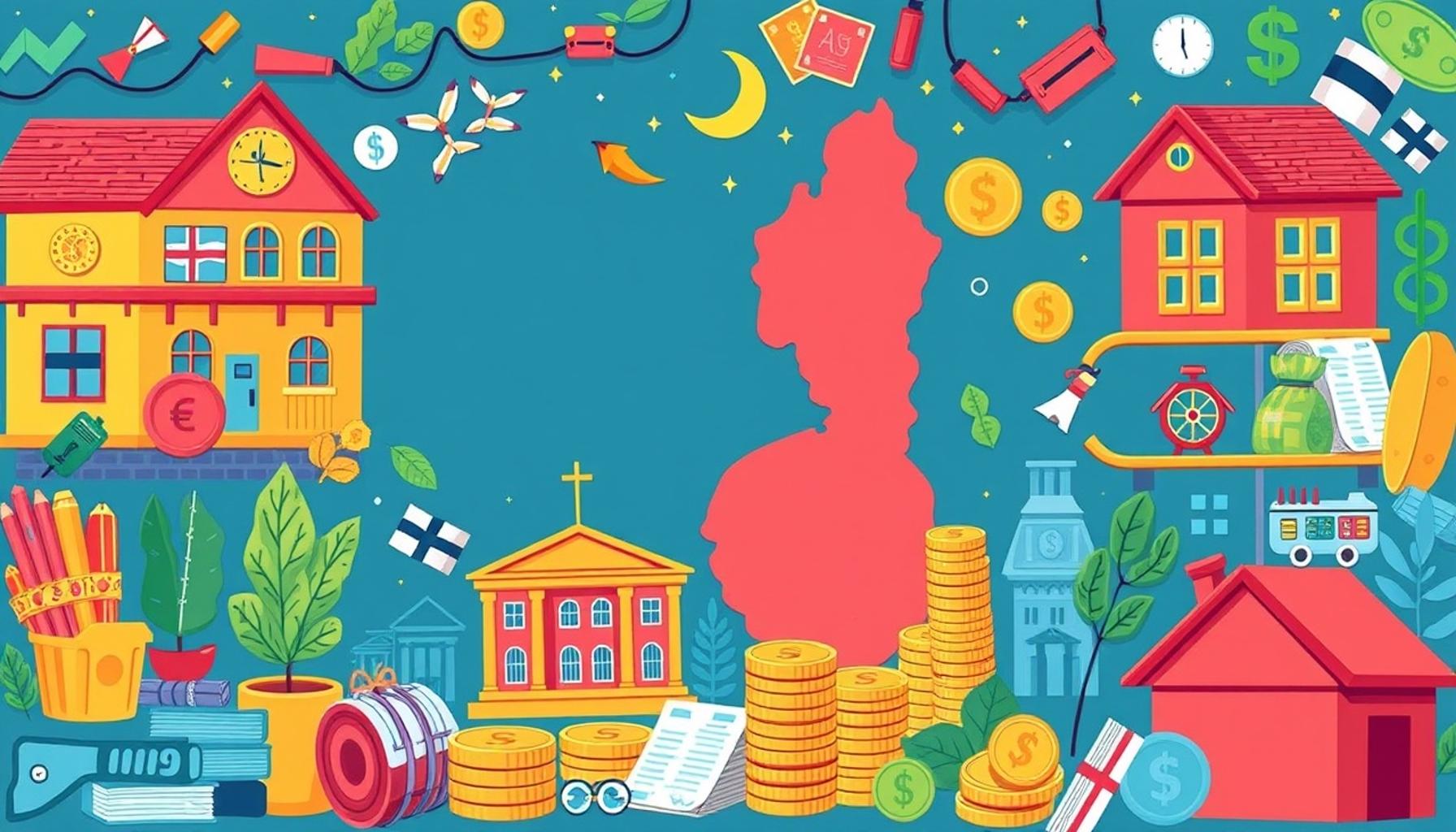 Säästämisstrategiat nuorille aikuisille Suomessa